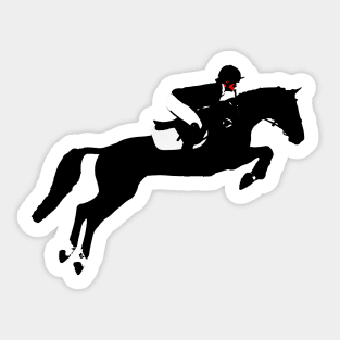 Jumping Horse Sticker